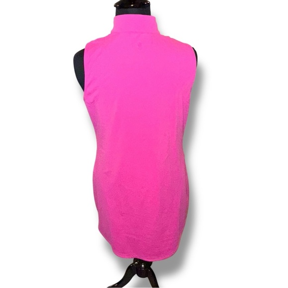 TOMMY BAHAMA Aubrey IslandZone® Mock Dress - XL Very Berry - Picture 4 of 12